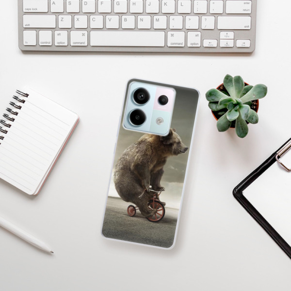 Silikonové pouzdro iSaprio - Xiaomi Redmi Note 13 Pro 5G / Poco X6 5G - Bear 01