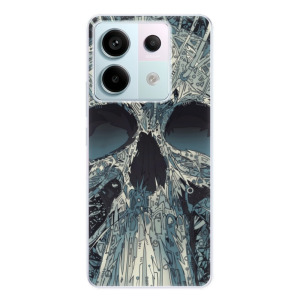 Silikonové pouzdro iSaprio - Xiaomi Redmi Note 13 Pro 5G / Poco X6 5G - Abstract Skull