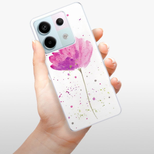 Silikonové pouzdro iSaprio - Xiaomi Redmi Note 13 Pro 5G / Poco X6 5G - Poppies