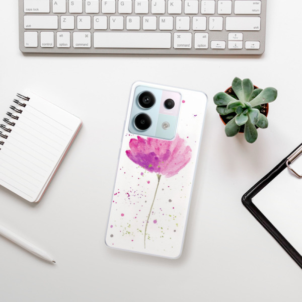 Silikonové pouzdro iSaprio - Xiaomi Redmi Note 13 Pro 5G / Poco X6 5G - Poppies
