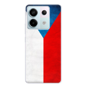 Silikonové pouzdro iSaprio - Xiaomi Redmi Note 13 Pro 5G / Poco X6 5G - Czech Flag