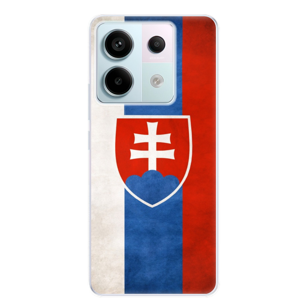Odolné silikonové pouzdro iSaprio - Slovakia Flag - Xiaomi Redmi Note 13 Pro 5G / Poco X6 5G