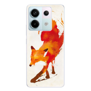 Silikonové pouzdro iSaprio - Xiaomi Redmi Note 13 Pro 5G / Poco X6 5G - Fast Fox
