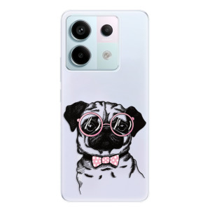 Silikonové pouzdro iSaprio - Xiaomi Redmi Note 13 Pro 5G / Poco X6 5G - The Pug