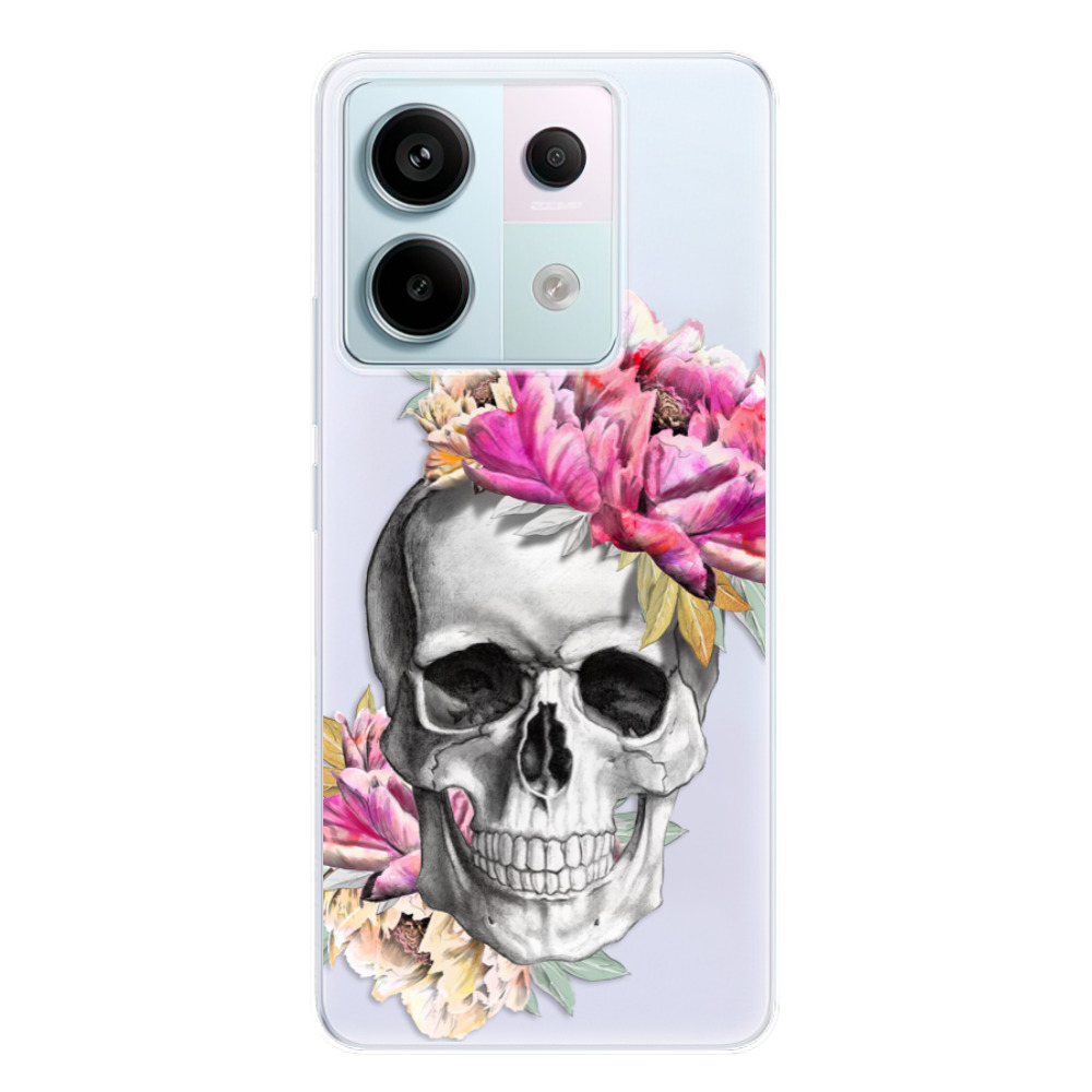 Odolné silikonové pouzdro iSaprio - Pretty Skull - Xiaomi Redmi Note 13 Pro 5G / Poco X6 5G