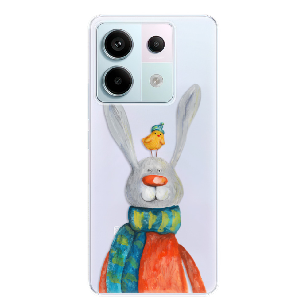 Odolné silikonové pouzdro iSaprio - Rabbit And Bird - Xiaomi Redmi Note 13 Pro 5G / Poco X6 5G