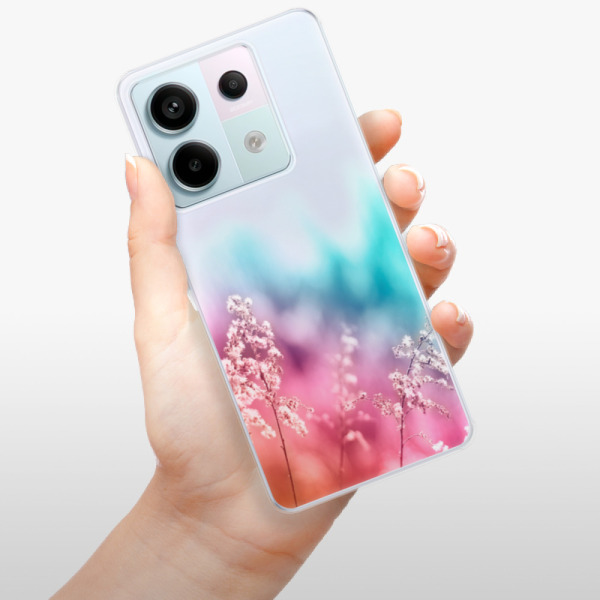 Silikonové pouzdro iSaprio - Xiaomi Redmi Note 13 Pro 5G / Poco X6 5G - Rainbow Grass