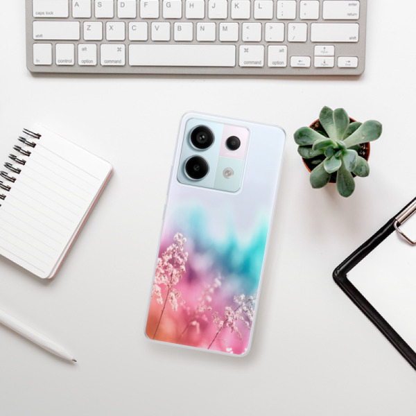 Silikonové pouzdro iSaprio - Xiaomi Redmi Note 13 Pro 5G / Poco X6 5G - Rainbow Grass