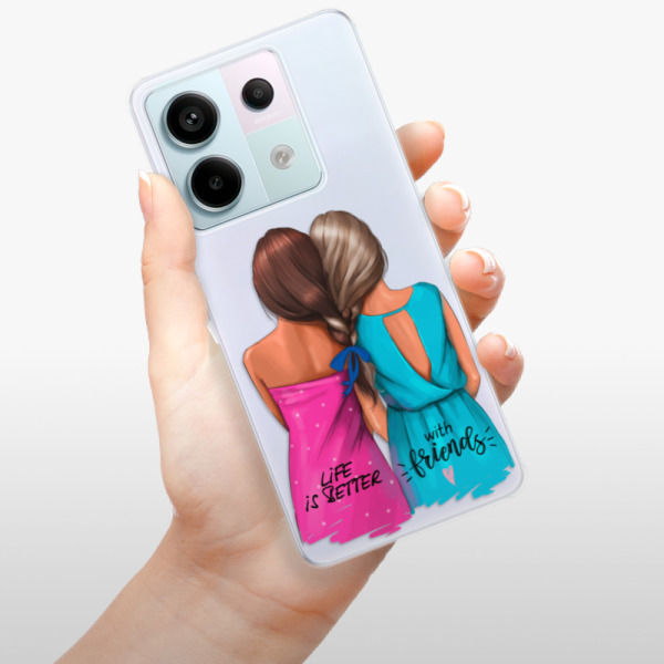 Silikonové pouzdro iSaprio - Xiaomi Redmi Note 13 Pro 5G / Poco X6 5G - Best Friends