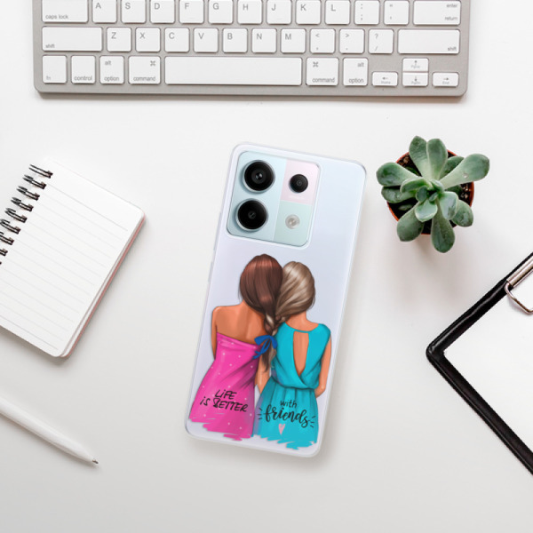 Silikonové pouzdro iSaprio - Xiaomi Redmi Note 13 Pro 5G / Poco X6 5G - Best Friends