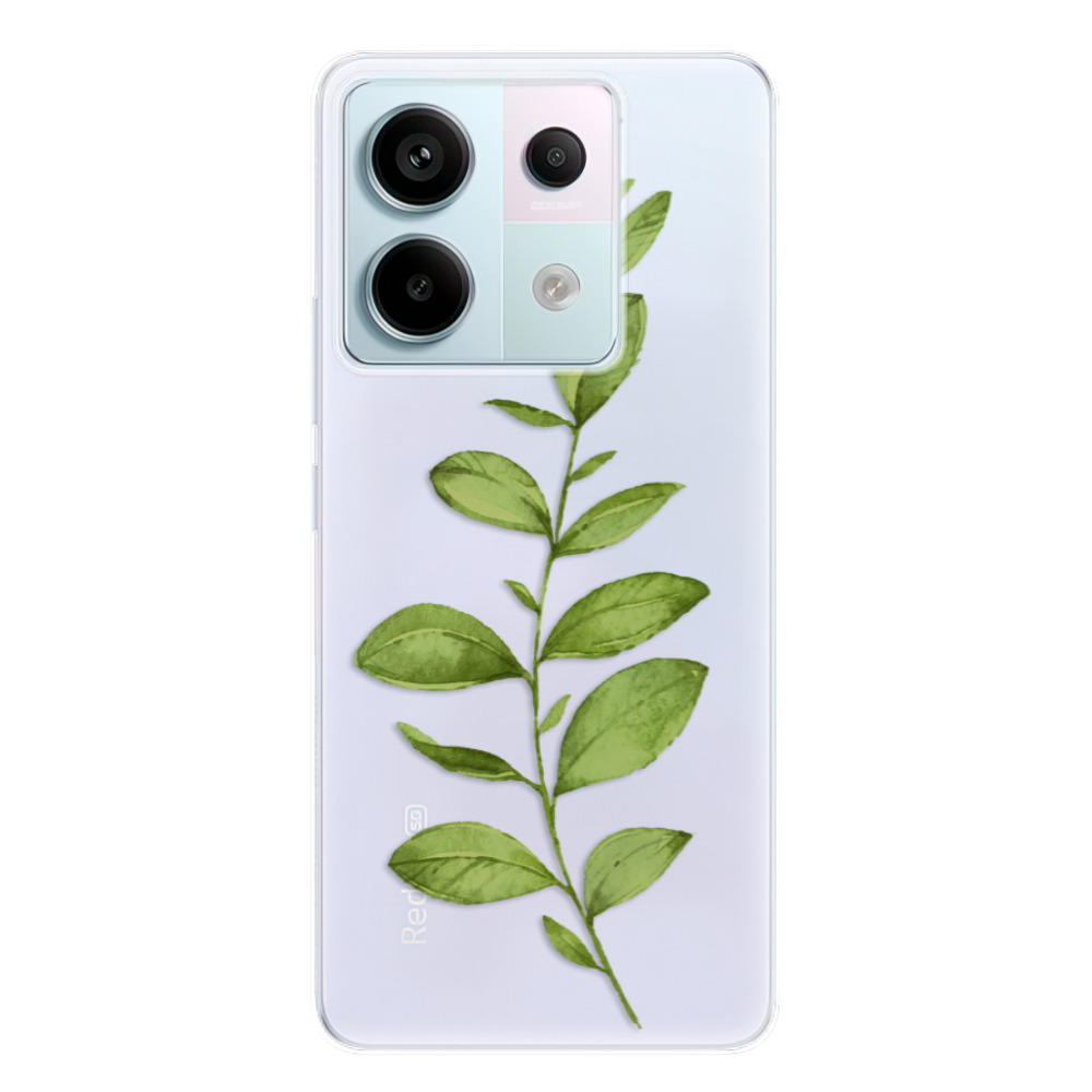 Odolné silikonové pouzdro iSaprio - Green Plant 01 - Xiaomi Redmi Note 13 Pro 5G / Poco X6 5G