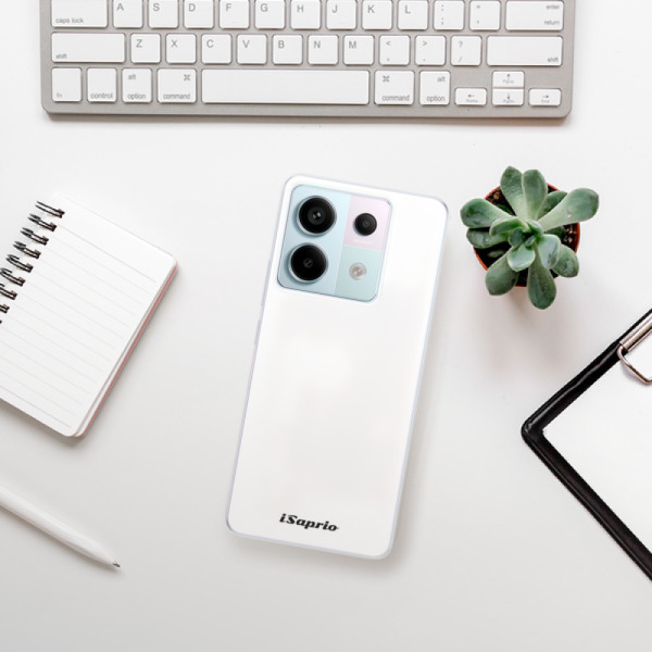 Silikonové pouzdro iSaprio - Xiaomi Redmi Note 13 Pro 5G / Poco X6 5G - 4Pure bílé