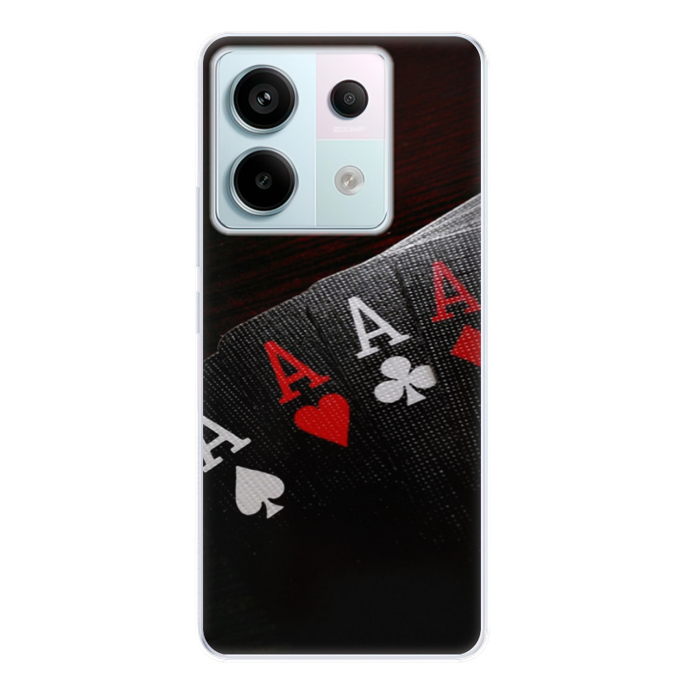 Silikonové odolné pouzdro iSaprio - Poker - Xiaomi Redmi Note 13 Pro 5G / Poco X6 5G (Odolný silikonový kryt, obal, pouzdro iSaprio Poker na mobilní telefon Xiaomi Redmi Note 13 Pro 5G / Poco X6 5G)