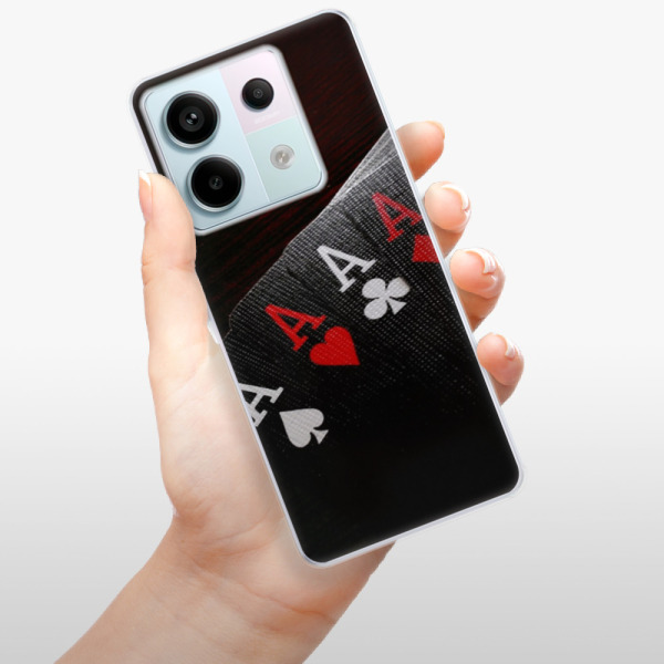 Silikonové pouzdro iSaprio - Xiaomi Redmi Note 13 Pro 5G / Poco X6 5G - Poker