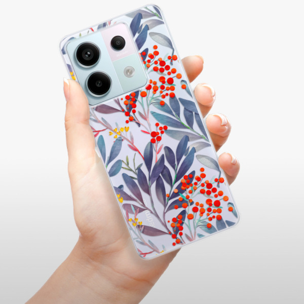 Silikonové pouzdro iSaprio - Xiaomi Redmi Note 13 Pro 5G / Poco X6 5G - Rowanberry