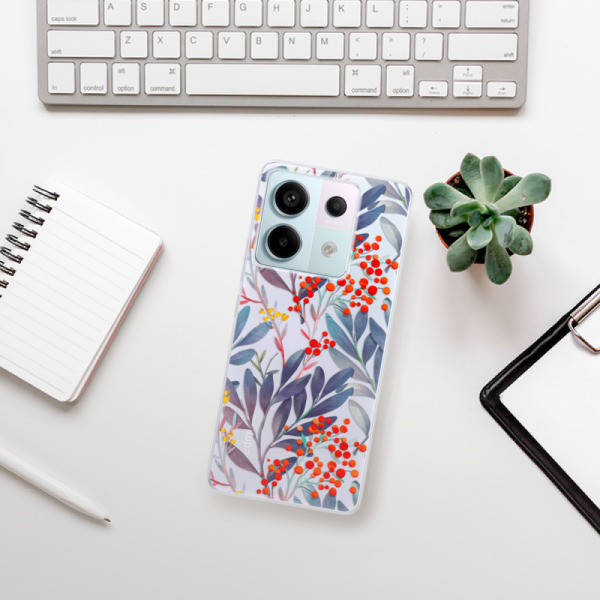 Silikonové pouzdro iSaprio - Xiaomi Redmi Note 13 Pro 5G / Poco X6 5G - Rowanberry