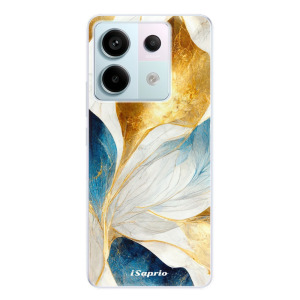 Silikonové pouzdro iSaprio - Xiaomi Redmi Note 13 Pro 5G / Poco X6 5G - Blue Leaves