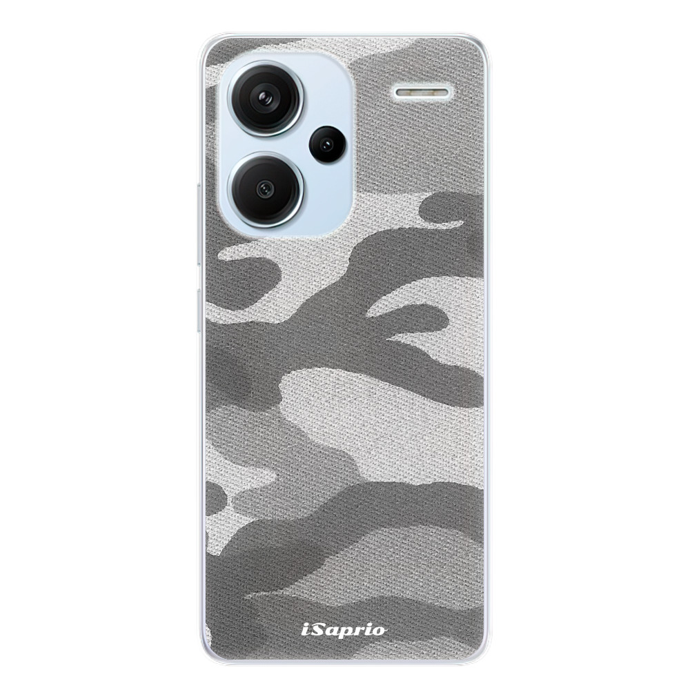 Odolné silikonové pouzdro iSaprio - Gray Camuflage 02 - Xiaomi Redmi Note 13 Pro+ 5G