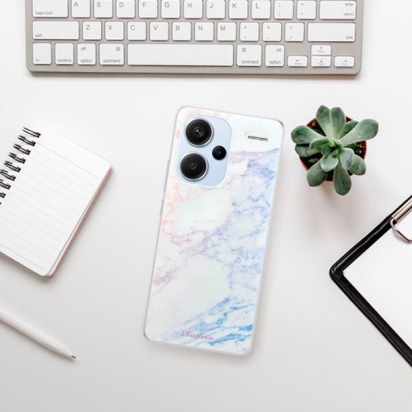 Silikonové pouzdro iSaprio - Xiaomi Redmi Note 13 Pro Plus 5G - Raibow Marble 10