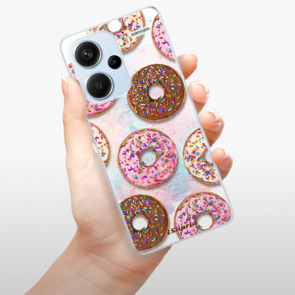 Silikonové pouzdro iSaprio - Xiaomi Redmi Note 13 Pro Plus 5G - Donuts 11