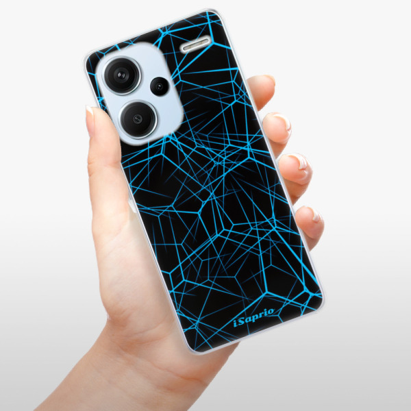 Silikonové pouzdro iSaprio - Xiaomi Redmi Note 13 Pro Plus 5G - Abstract Outlines 12