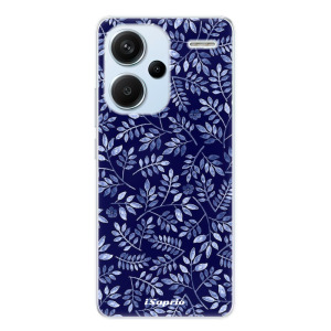 Silikonové pouzdro iSaprio - Xiaomi Redmi Note 13 Pro Plus 5G - Blue Leaves 05