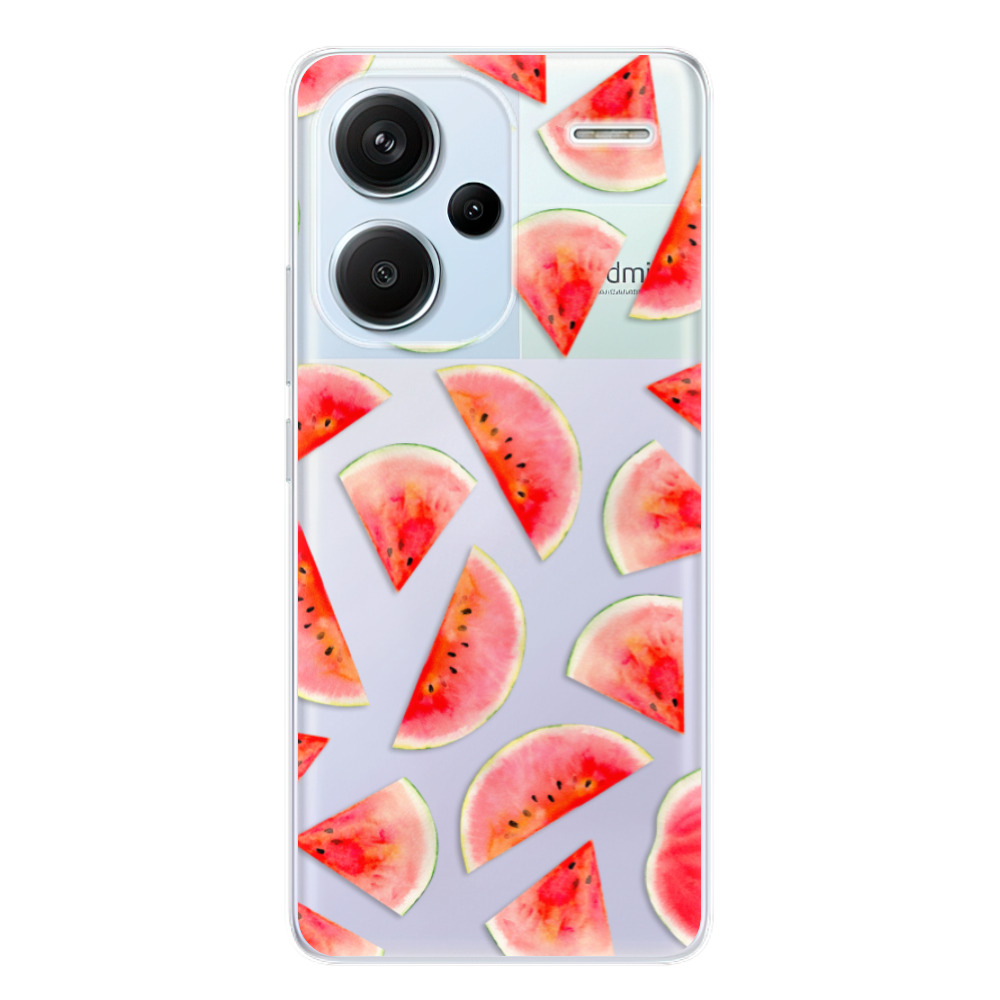 Odolné silikonové pouzdro iSaprio - Melon Pattern 02 - Xiaomi Redmi Note 13 Pro+ 5G