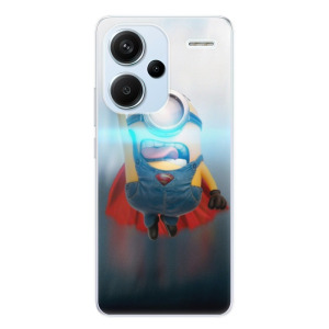 Silikonové pouzdro iSaprio - Xiaomi Redmi Note 13 Pro Plus 5G - Mimons Superman 02