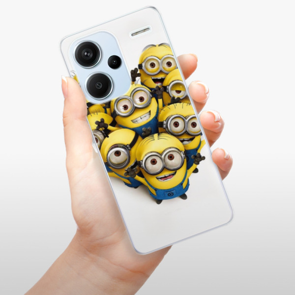 Silikonové pouzdro iSaprio - Xiaomi Redmi Note 13 Pro Plus 5G - Mimons 01