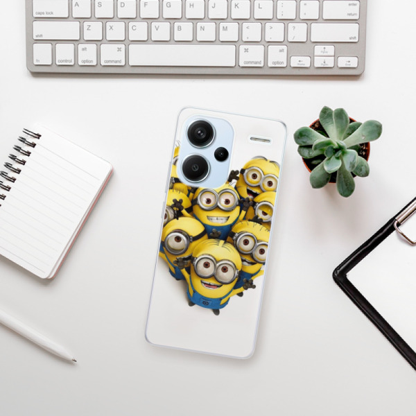 Silikonové pouzdro iSaprio - Xiaomi Redmi Note 13 Pro Plus 5G - Mimons 01