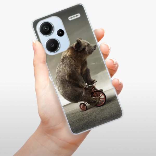 Silikonové pouzdro iSaprio - Xiaomi Redmi Note 13 Pro Plus 5G - Bear 01