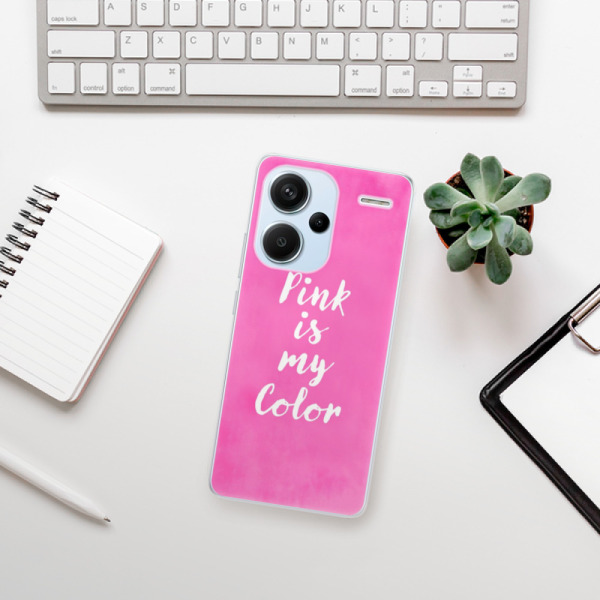 Silikonové pouzdro iSaprio - Xiaomi Redmi Note 13 Pro Plus 5G - Pink is my color