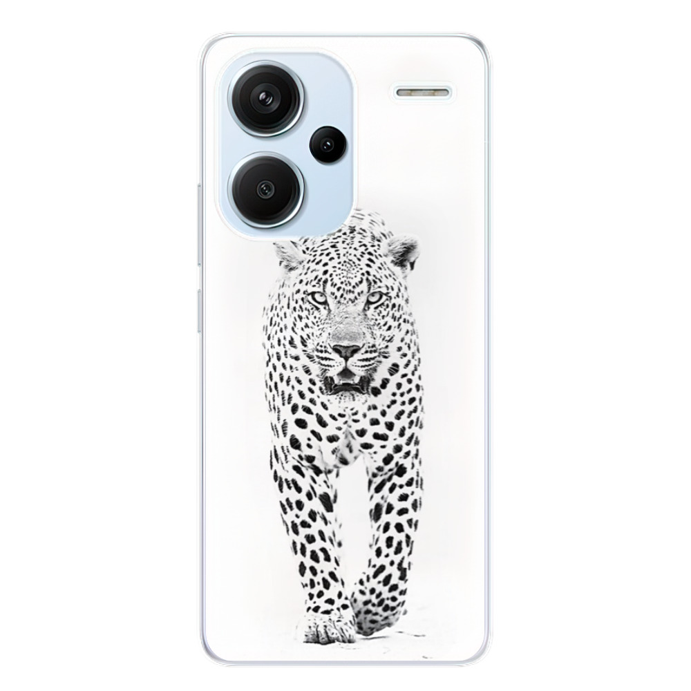 Silikonové odolné pouzdro iSaprio - White Jaguar - Xiaomi Redmi Note 13 Pro Plus 5G (Odolný silikonový kryt, obal, pouzdro iSaprio White Jaguar na mobilní telefon Xiaomi Redmi Note 13 Pro+ 5G)