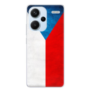 Silikonové pouzdro iSaprio - Xiaomi Redmi Note 13 Pro Plus 5G - Czech Flag