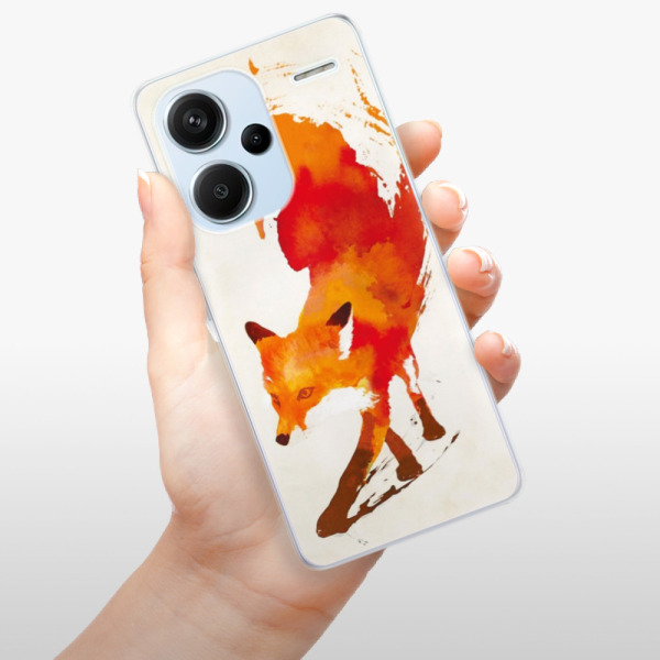 Silikonové pouzdro iSaprio - Xiaomi Redmi Note 13 Pro Plus 5G - Fast Fox