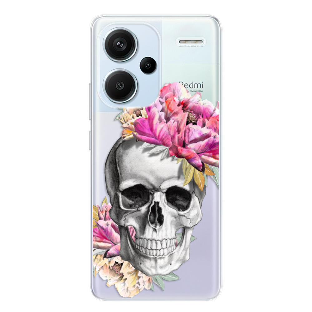 Odolné silikonové pouzdro iSaprio - Pretty Skull - Xiaomi Redmi Note 13 Pro+ 5G