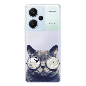 Silikonové pouzdro iSaprio - Xiaomi Redmi Note 13 Pro Plus 5G - Crazy Cat 01