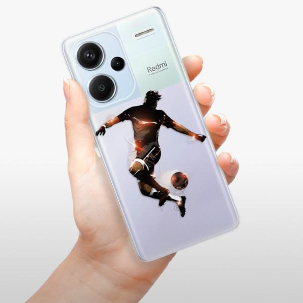 Silikonové pouzdro iSaprio - Xiaomi Redmi Note 13 Pro Plus 5G - Fotball 01