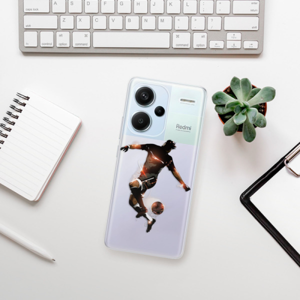 Silikonové pouzdro iSaprio - Xiaomi Redmi Note 13 Pro Plus 5G - Fotball 01