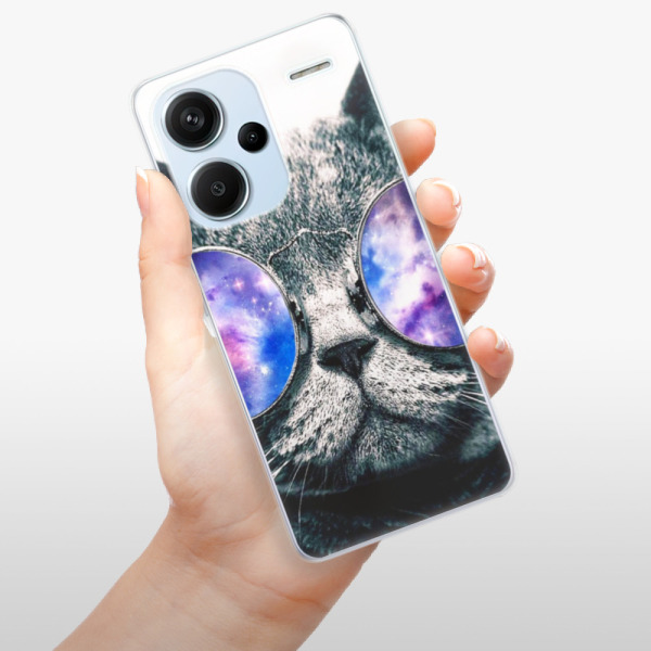 Silikonové pouzdro iSaprio - Xiaomi Redmi Note 13 Pro Plus 5G - Galaxy Cat