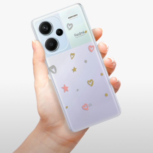 Silikonové pouzdro iSaprio - Xiaomi Redmi Note 13 Pro Plus 5G - Lovely Pattern