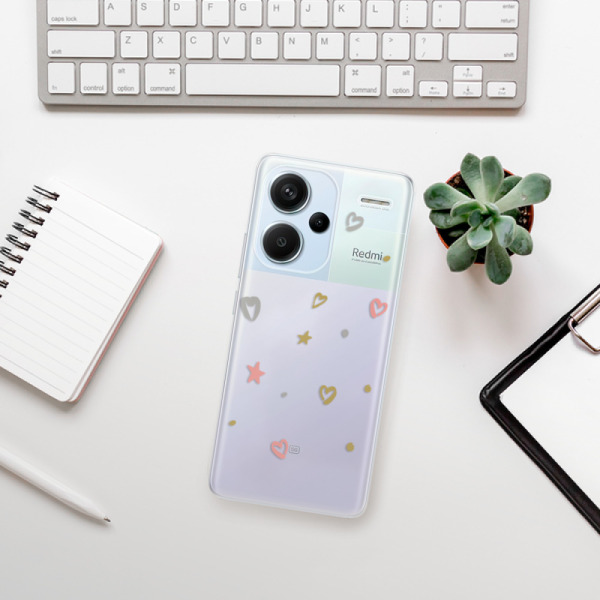 Silikonové pouzdro iSaprio - Xiaomi Redmi Note 13 Pro Plus 5G - Lovely Pattern