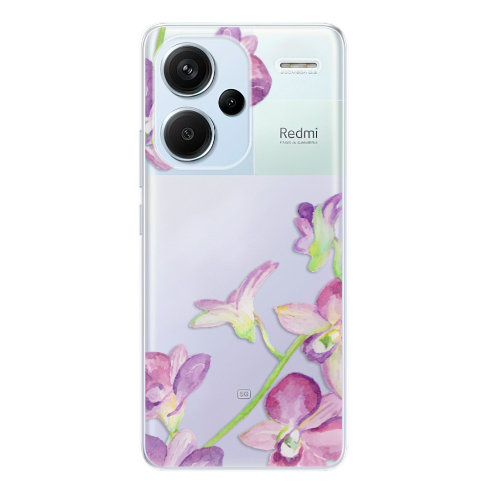 Silikonové odolné pouzdro iSaprio - Purple Orchid - Xiaomi Redmi Note 13 Pro Plus 5G (Odolný silikonový kryt, obal, pouzdro iSaprio Purple Orchid na mobilní telefon Xiaomi Redmi Note 13 Pro+ 5G)