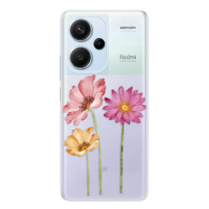 Silikonové pouzdro iSaprio - Xiaomi Redmi Note 13 Pro Plus 5G - Three Flowers