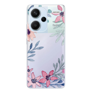 Silikonové pouzdro iSaprio - Xiaomi Redmi Note 13 Pro Plus 5G - Leaves and Flowers