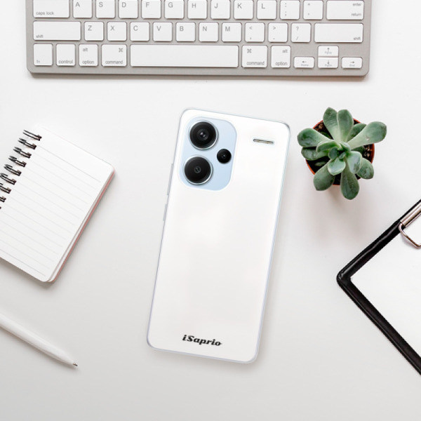 Silikonové pouzdro iSaprio - Xiaomi Redmi Note 13 Pro Plus 5G - 4Pure bílé