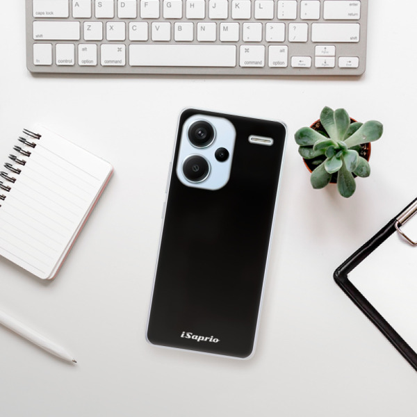 Silikonové pouzdro iSaprio - Xiaomi Redmi Note 13 Pro Plus 5G - 4Pure černé