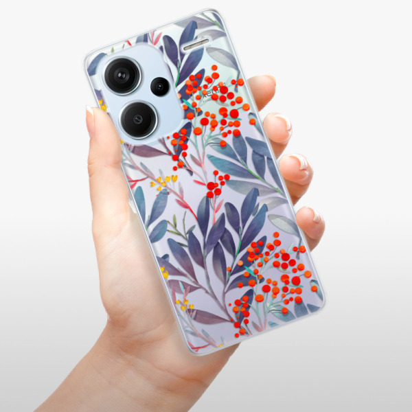 Silikonové pouzdro iSaprio - Xiaomi Redmi Note 13 Pro Plus 5G - Rowanberry