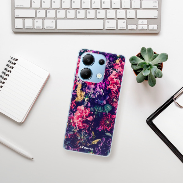 Silikonové pouzdro iSaprio - Xiaomi Redmi Note 13 4G - Flowers 10