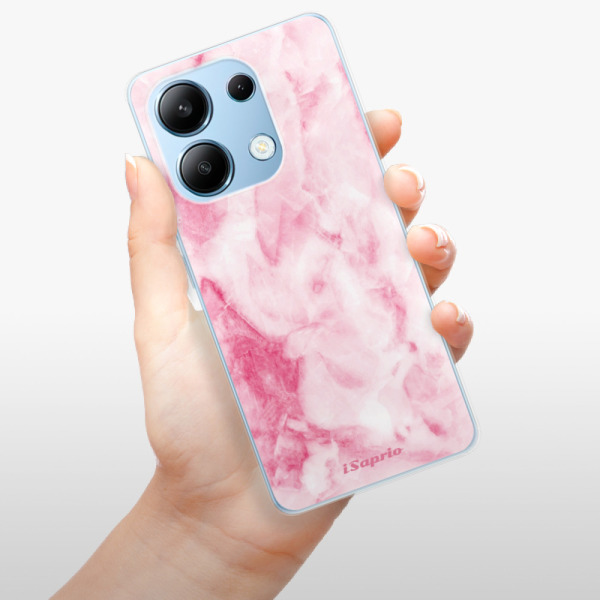 Silikonové pouzdro iSaprio - Xiaomi Redmi Note 13 4G - RoseMarble 16